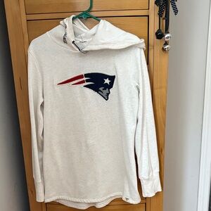 New England Patriots Cream Hoodie